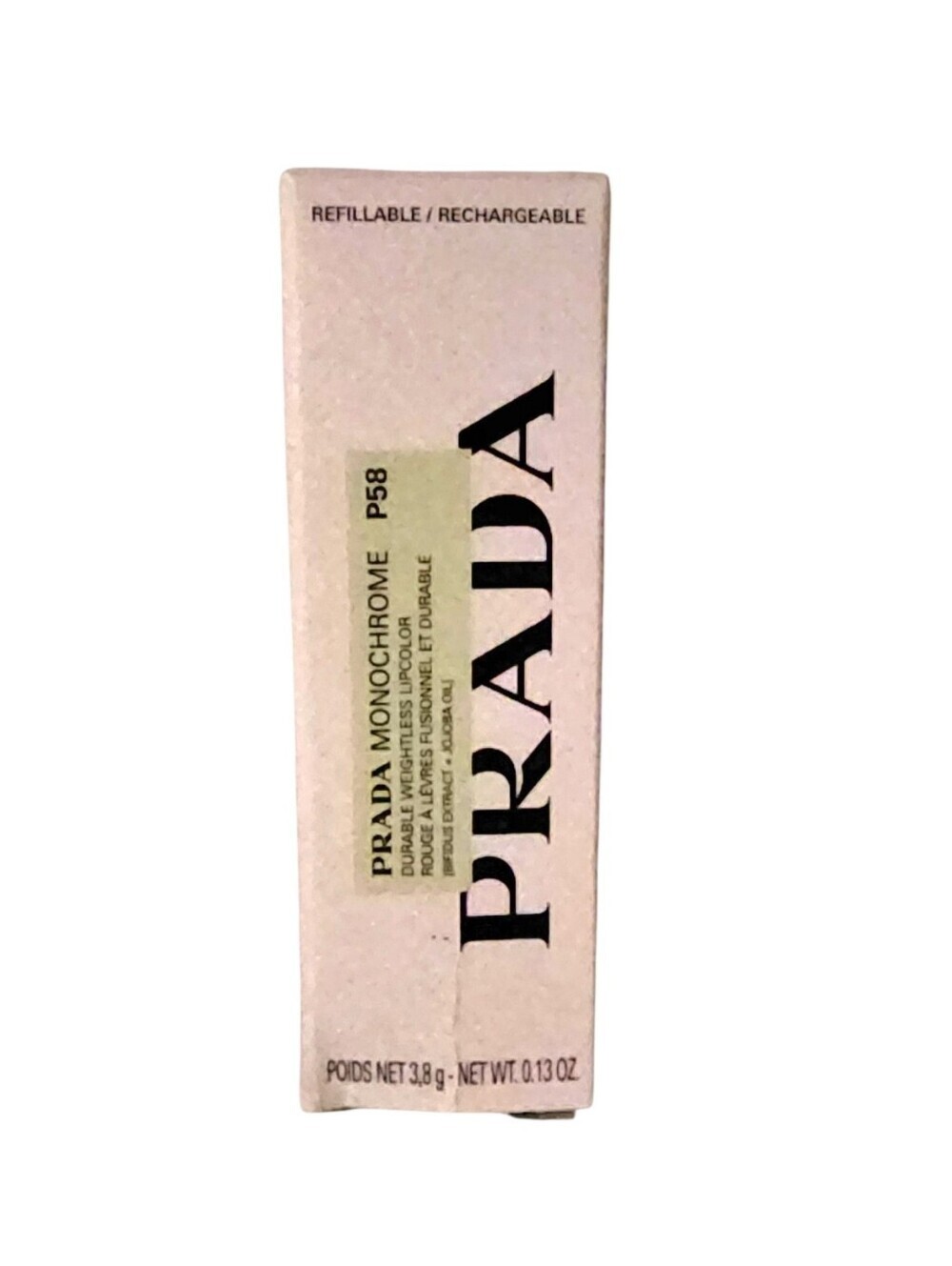 Prada Monochrome Hyper Matte Refillable Lipstick in P58 Tamaris, NIB - Picture 6 of 8